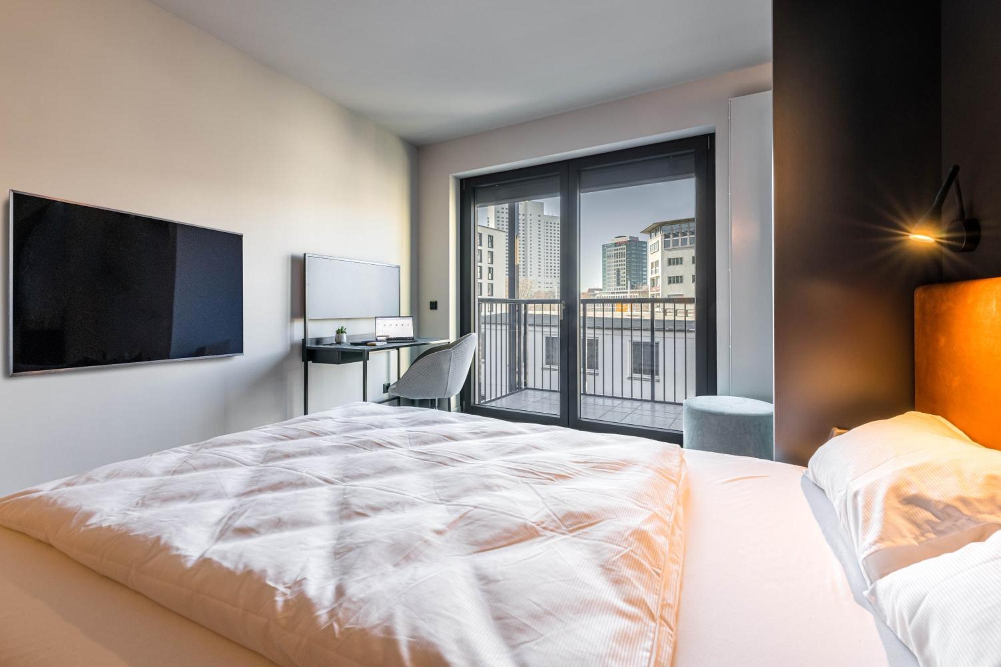 Yuma Apartments Leipzig Berliner Strasse Buitenkant foto